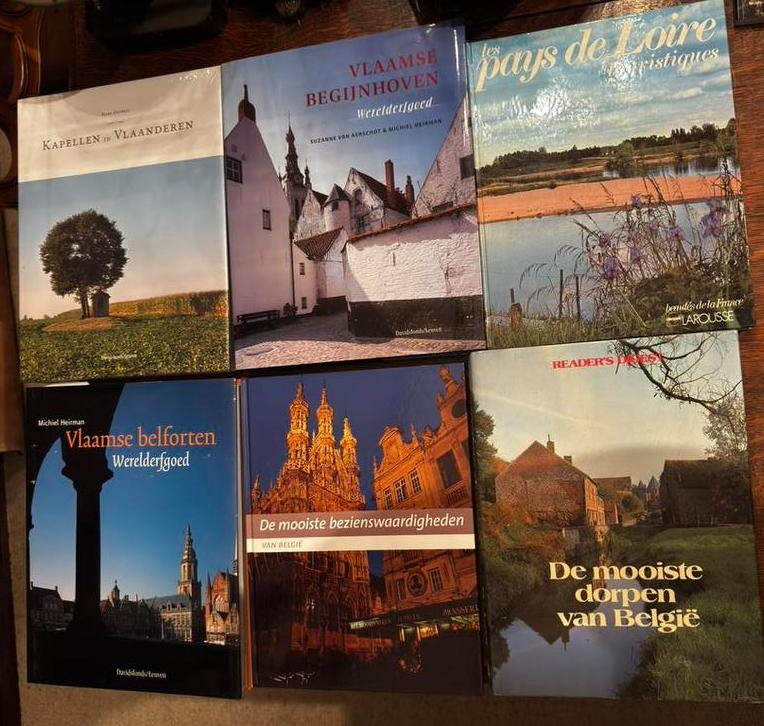 Lot van 6 boeken over Vlaanderen en België, Boeken, Geschiedenis | Nationaal, Ophalen