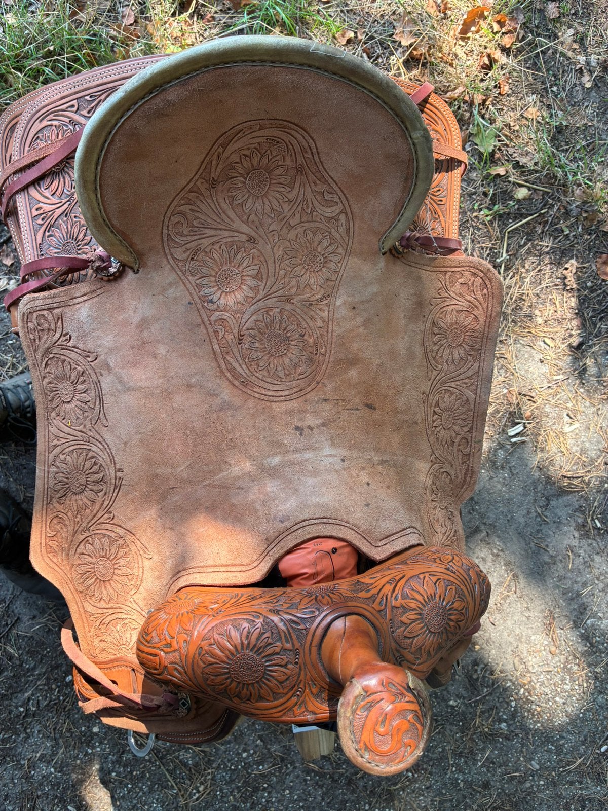 Westernzadel 18 inch, Animaux & Accessoires, Chevaux & Poneys | Selles, Enlèvement, Comme neuf