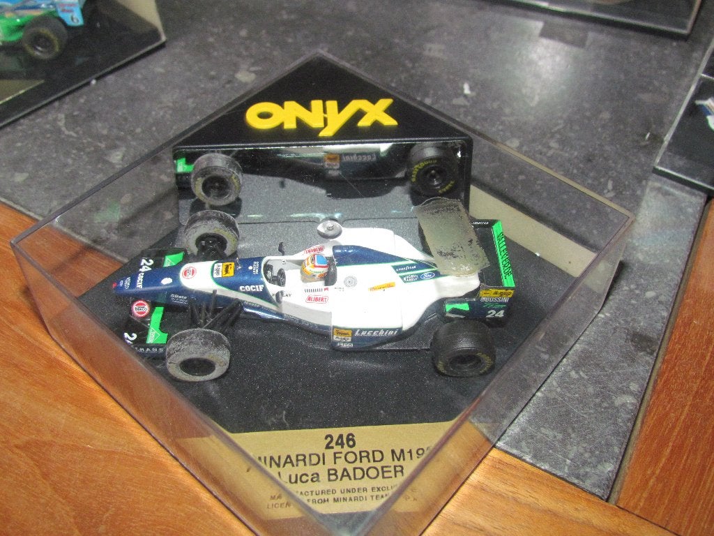 ONYX Minardi Ford M195 L. Badoer 1/43, Enlèvement ou Envoi, Neuf, Voiture
