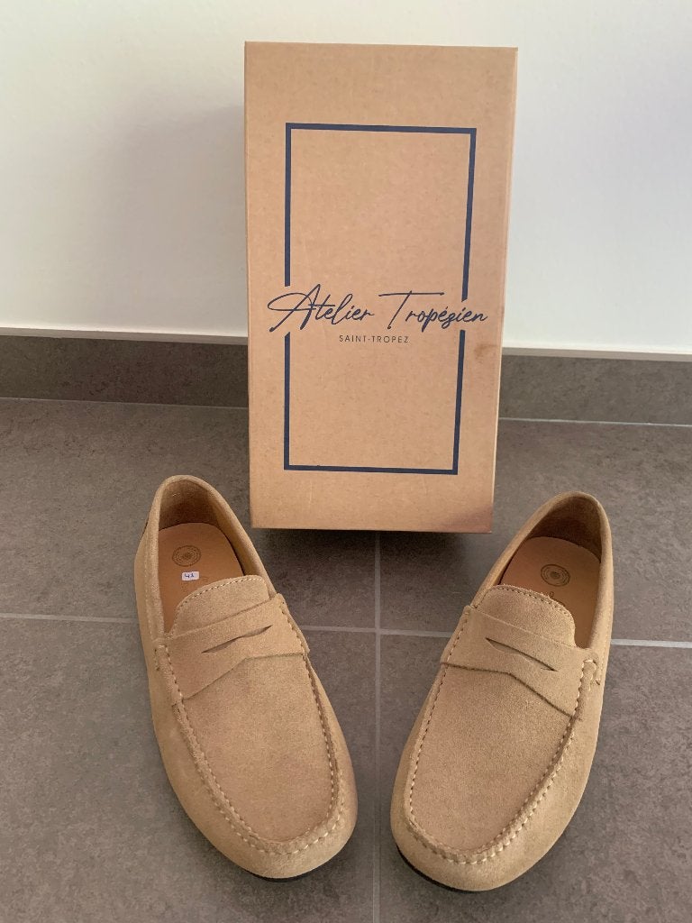 Atelier Tropézien Saint-Tropez mocassins, maat 42, Saint-Tropez, Nieuw, Ophalen of Verzenden, Espadrilles of Moccasins