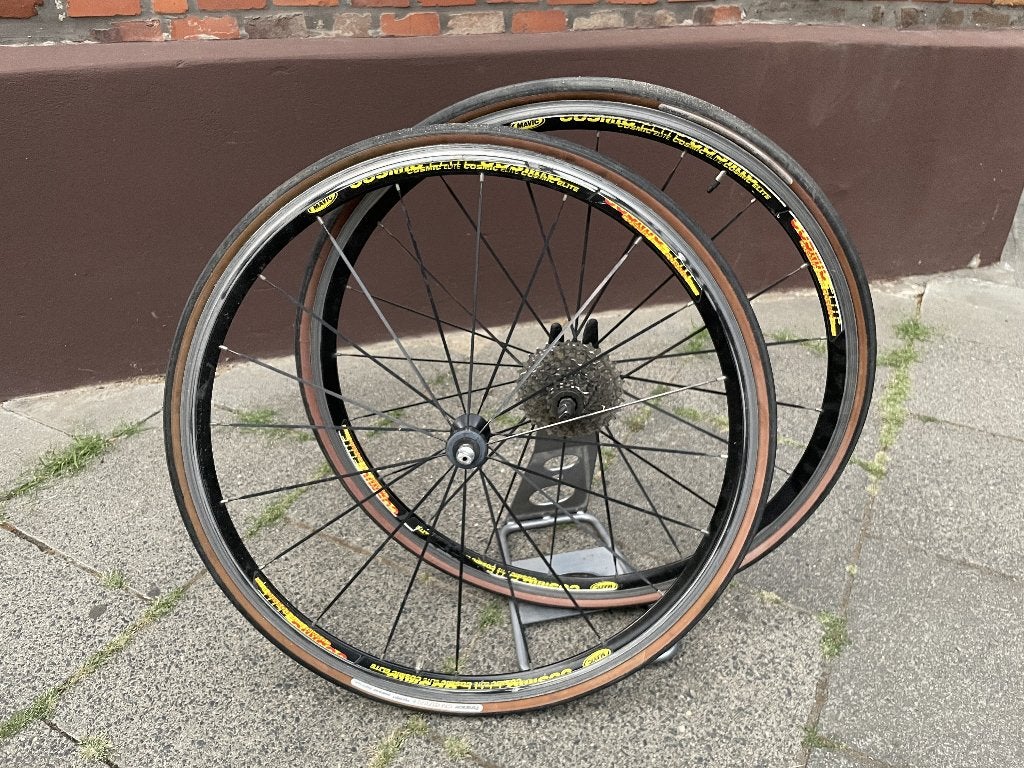 Mavic Cosmic Elite wielset 9-speed, Fietsen en Brommers, Gebruikt, Aluminium, Mavic, Racefiets