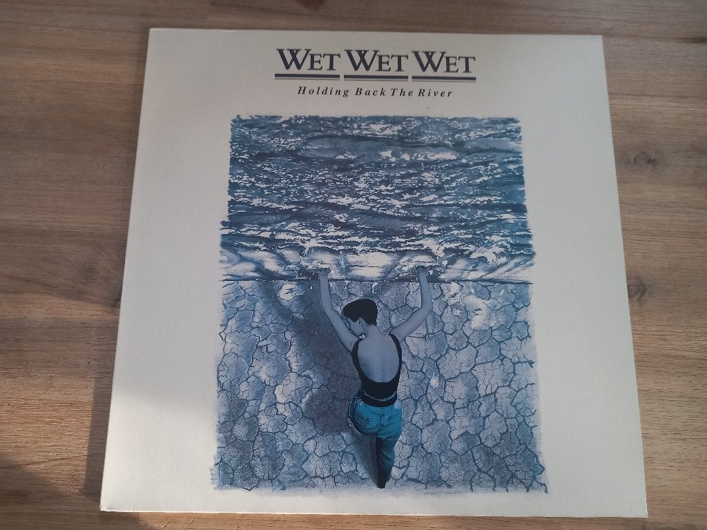 Vinyl LP Wet Wet Wet Holding back the river Soft Rock Pop, Ophalen of Verzenden, 12 inch, Pop, LP