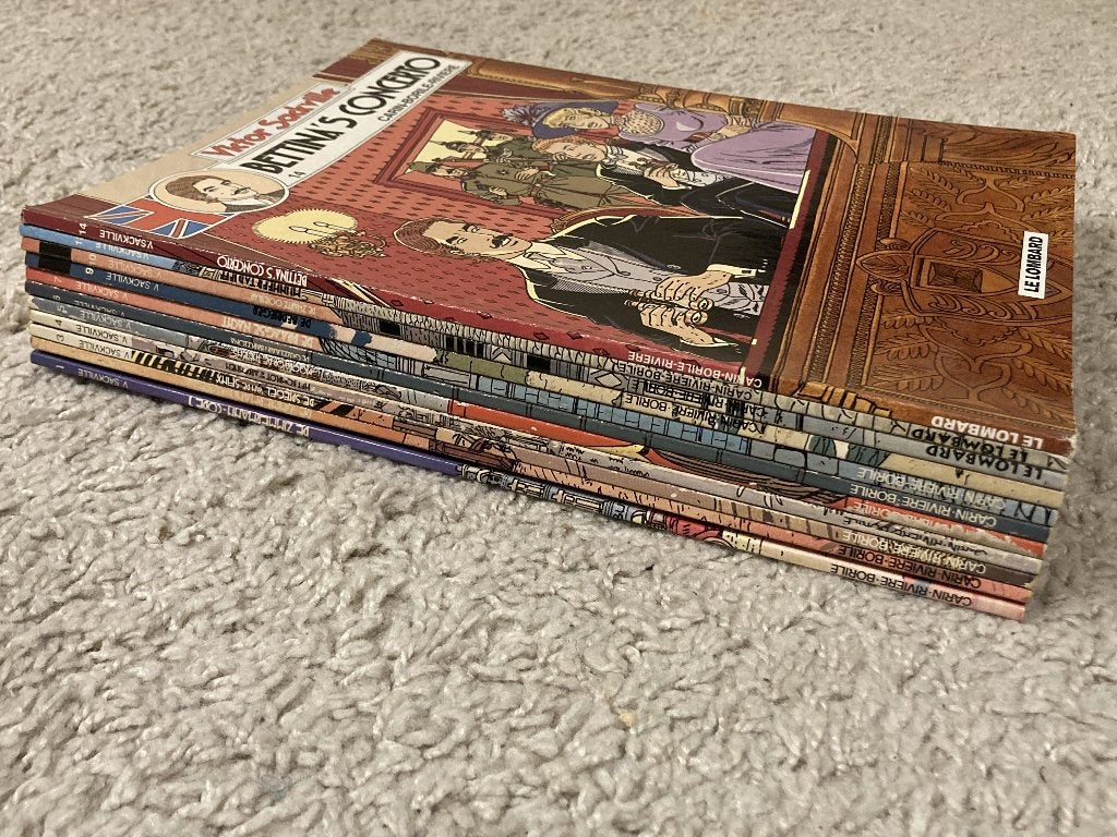 Victor Sackville - 7 albums - ZGAN - Eerste druk, Livres, BD, Plusieurs BD, Enlèvement ou Envoi, Comme neuf