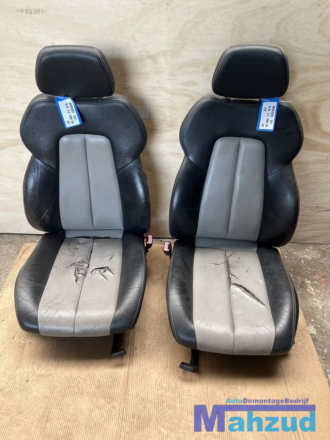 MERCEDES SLK R170 ZWART Beige interieur stoel 1996-2004, Auto-onderdelen, Gebruikt, Mercedes-Benz AG, Mercedes-Benz, Mercedesstrasse 120
70372  Stuttgart, DE
