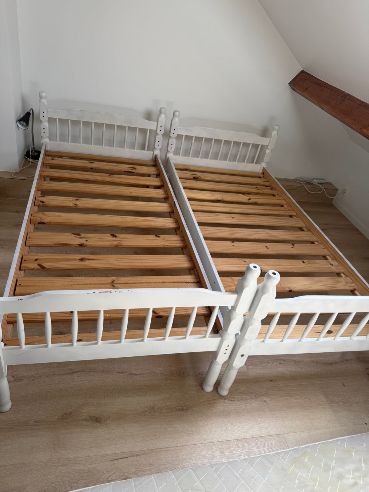 Lit 1 personne 90x200 (sans matelas), Enlèvement, Comme neuf