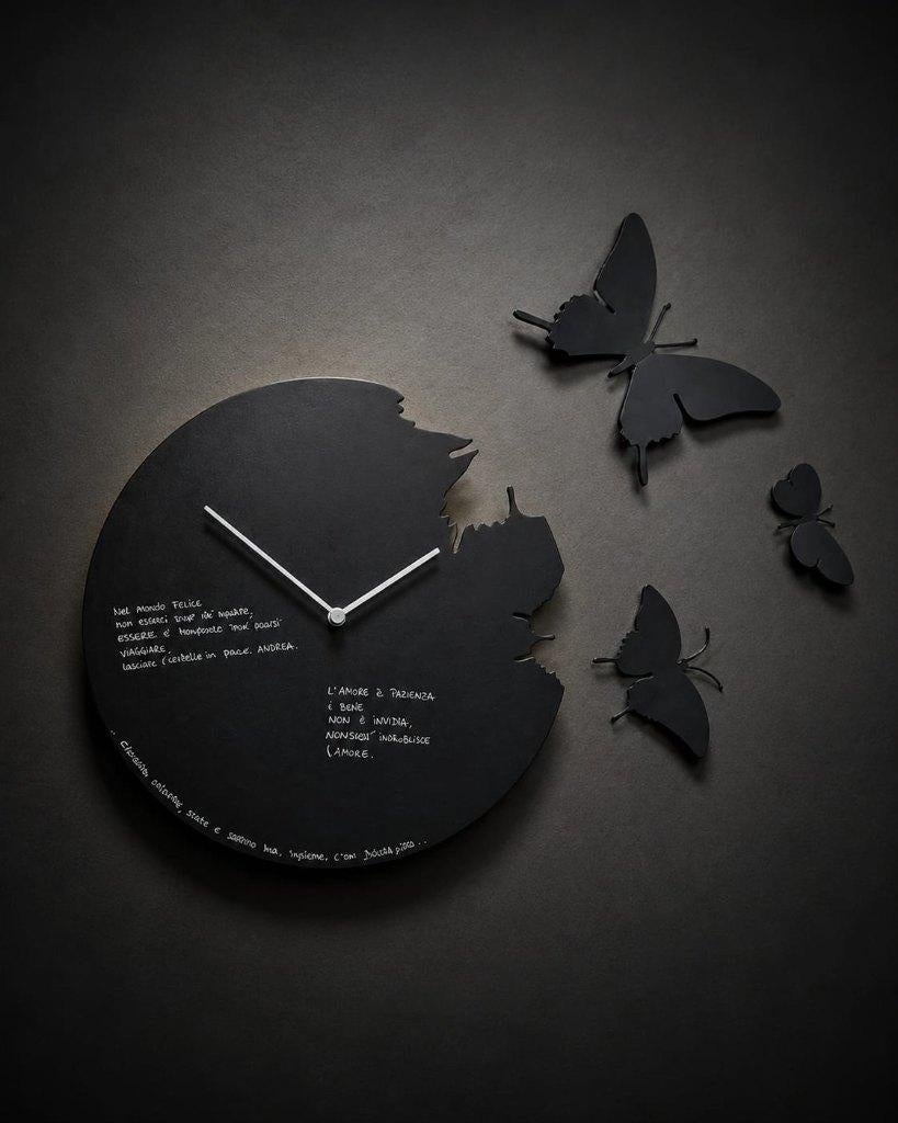 Horloge Diamantini à citation pour couples en italien., Antiquités & Art, Enlèvement ou Envoi