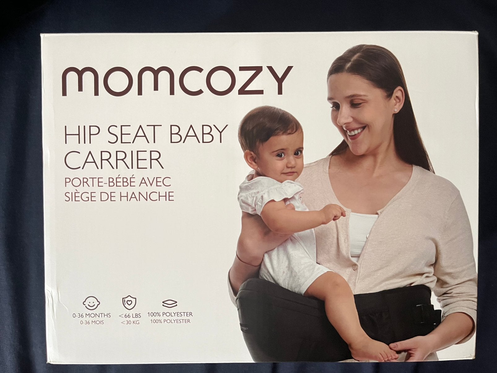 momcozy draagzak met heupsteun, Ophalen, Zo goed als nieuw, Draagzak, Overige merken