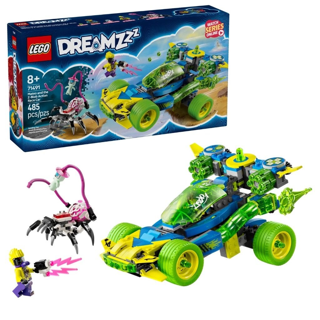 Lego 71491 - Dreamzzz - Mateo and the Z-Blob Action Race Car, Kinderen en Baby's, Ophalen of Verzenden, Zo goed als nieuw, Lego