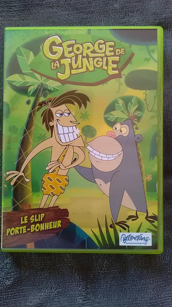DVD „George of the Jungle Vol.2 - De geluksbroek”, Tekenfilm, Amerikaans, Ophalen of Verzenden, Zo goed als nieuw