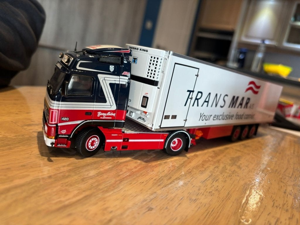 volvo trekker frigo Bjarne Nielsen, Enlèvement, Neuf, Bus ou Camion, Tekno