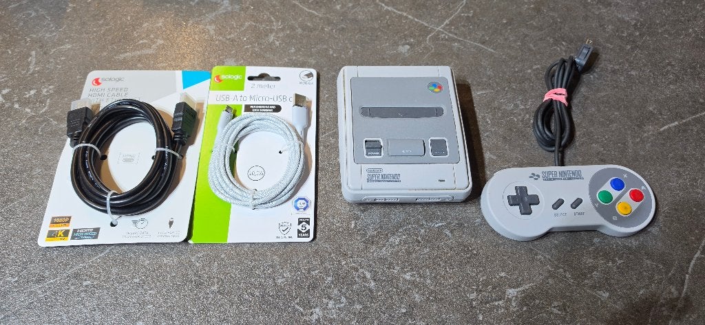Nintendo SNES mini, Ophalen of Verzenden, Gebruikt