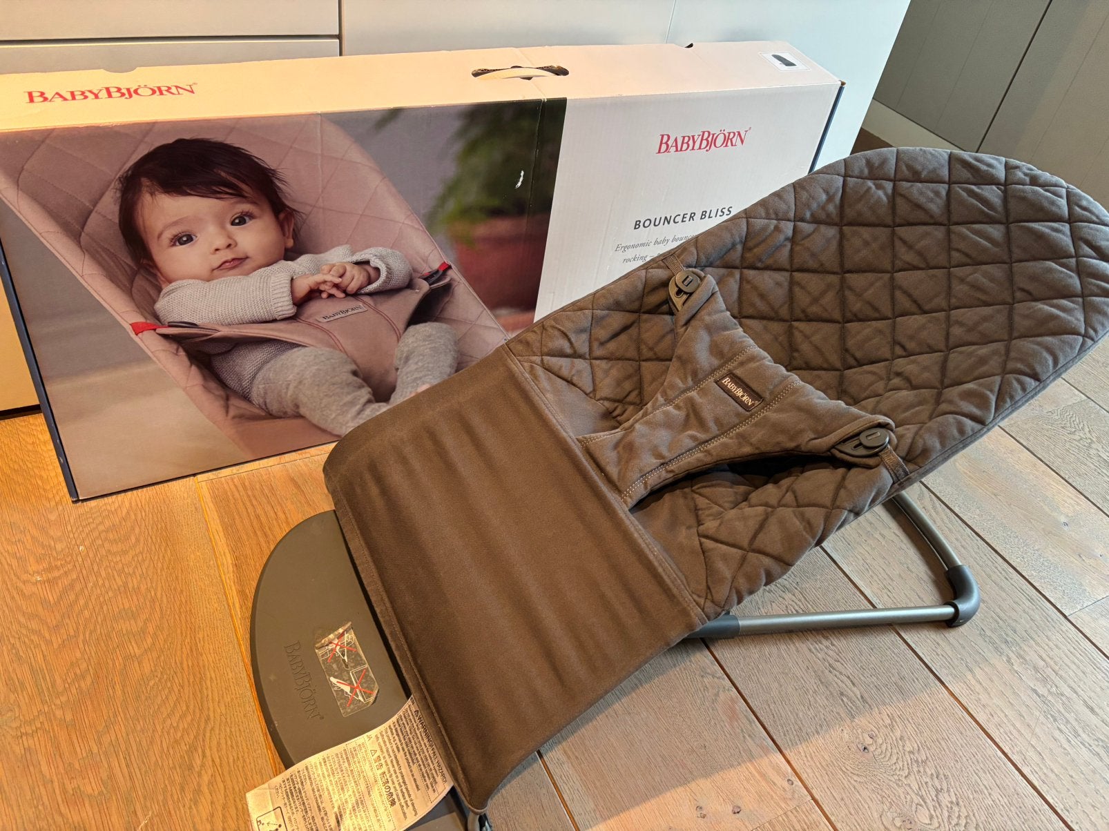 Babybjörn bouncer, Kinderen en Baby's, Ophalen, Zo goed als nieuw