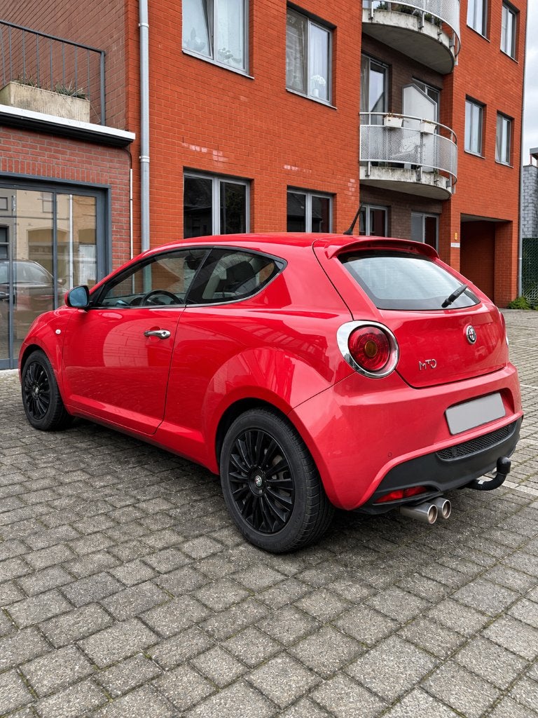 Alfa Romeo MiTo 1.4 Turbo T‑Jet 155 pk – recent gekeurd, Auto's, Zwart, Handgeschakeld, Particulier, Euro 4