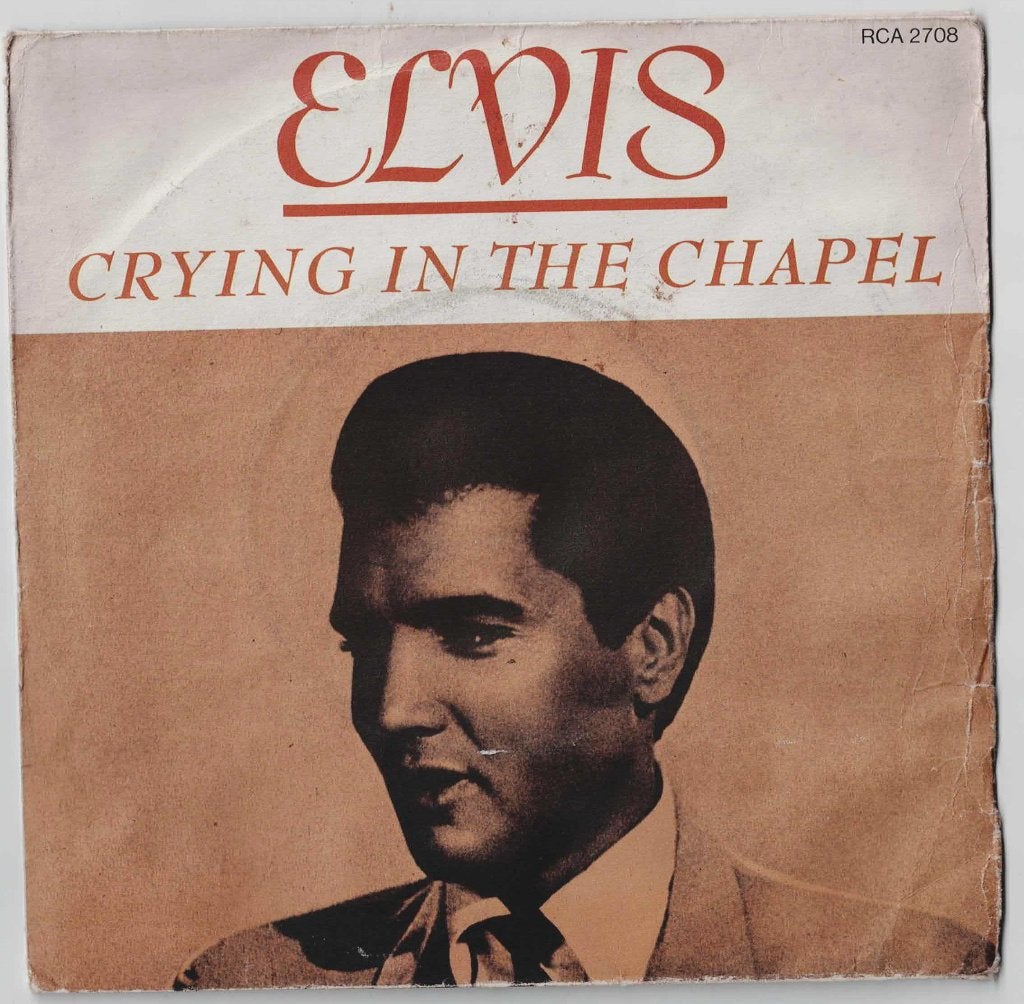 Elvis Presley - Crying in the chapel - I believe in the ..., Enlèvement ou Envoi, 7 inch, Utilisé, Rock et Metal