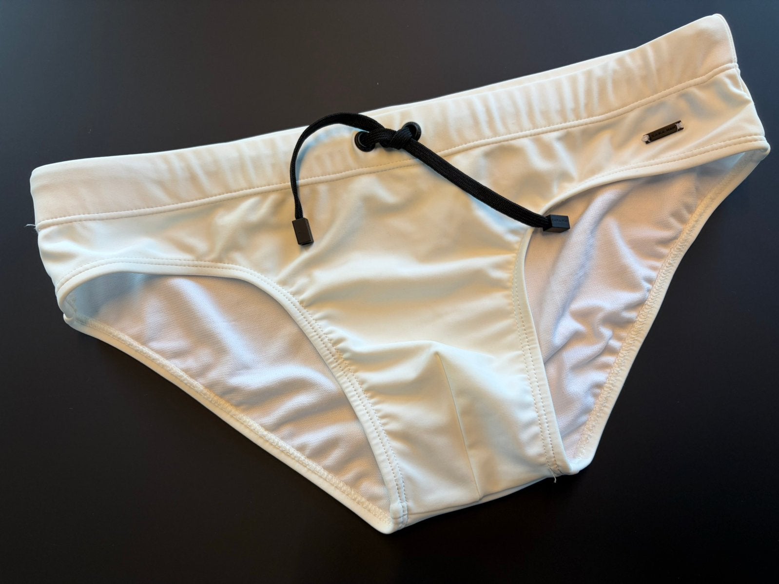 Zara zwemslip maat M, Kleding | Heren, Verzenden, Maat 48/50 (M), Wit, Zwemslip