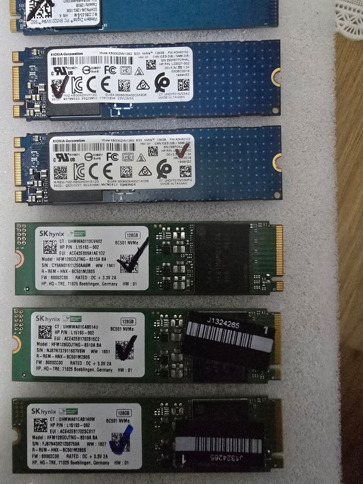 Ssd nvme 128g, Enlèvement ou Envoi