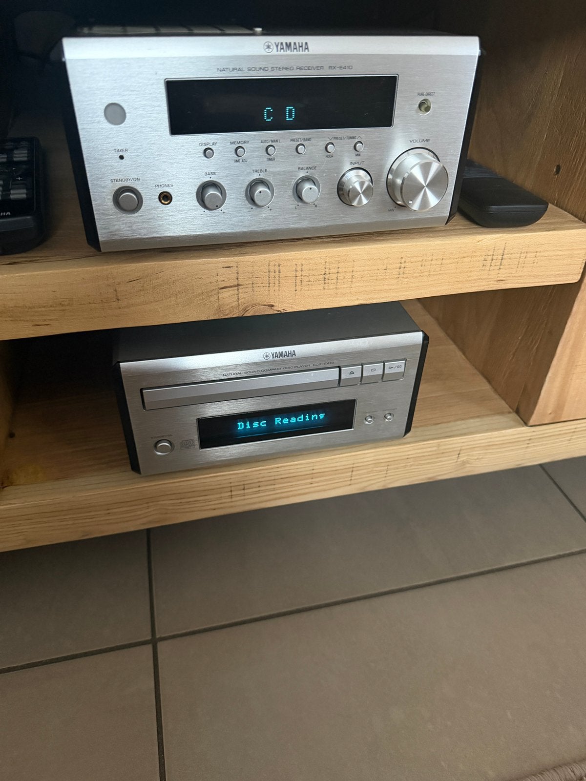 Yamaha Rx-E410, Ophalen, Zo goed als nieuw