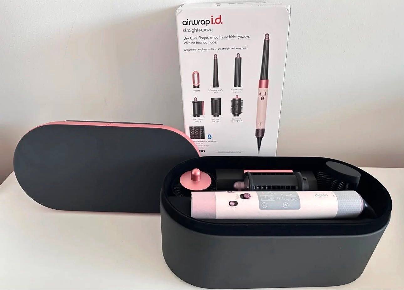Styler et sèche-linge Dyson Airwrap Straight+Wavy Ceram, Bijoux, Sacs & Beauté, Enlèvement ou Envoi