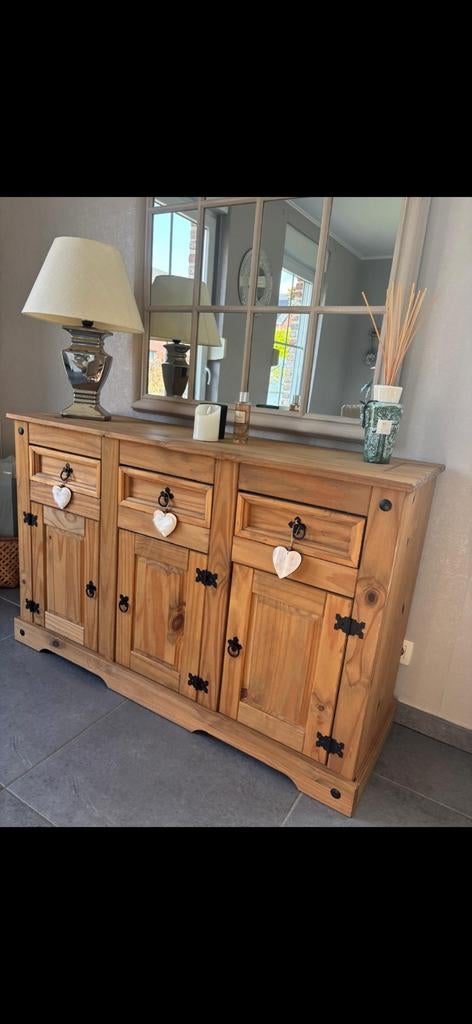 Buffet  en bois, Ophalen