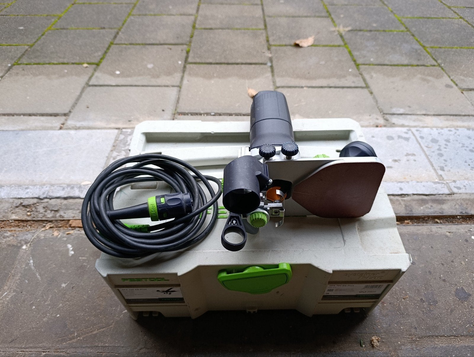 Festool OFK 700, Ophalen, Kantenfrees