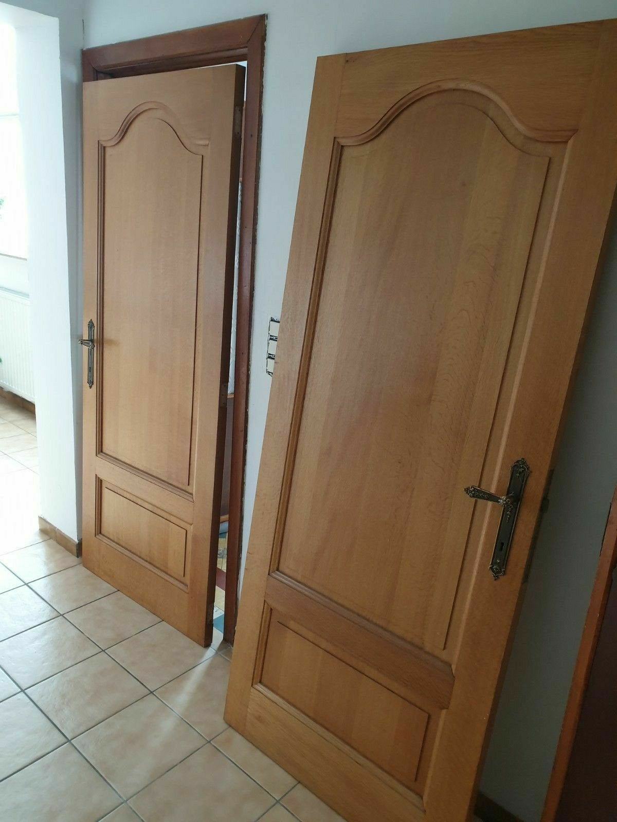 1 porte restante en très bon état, Enlèvement ou Envoi, Bois
