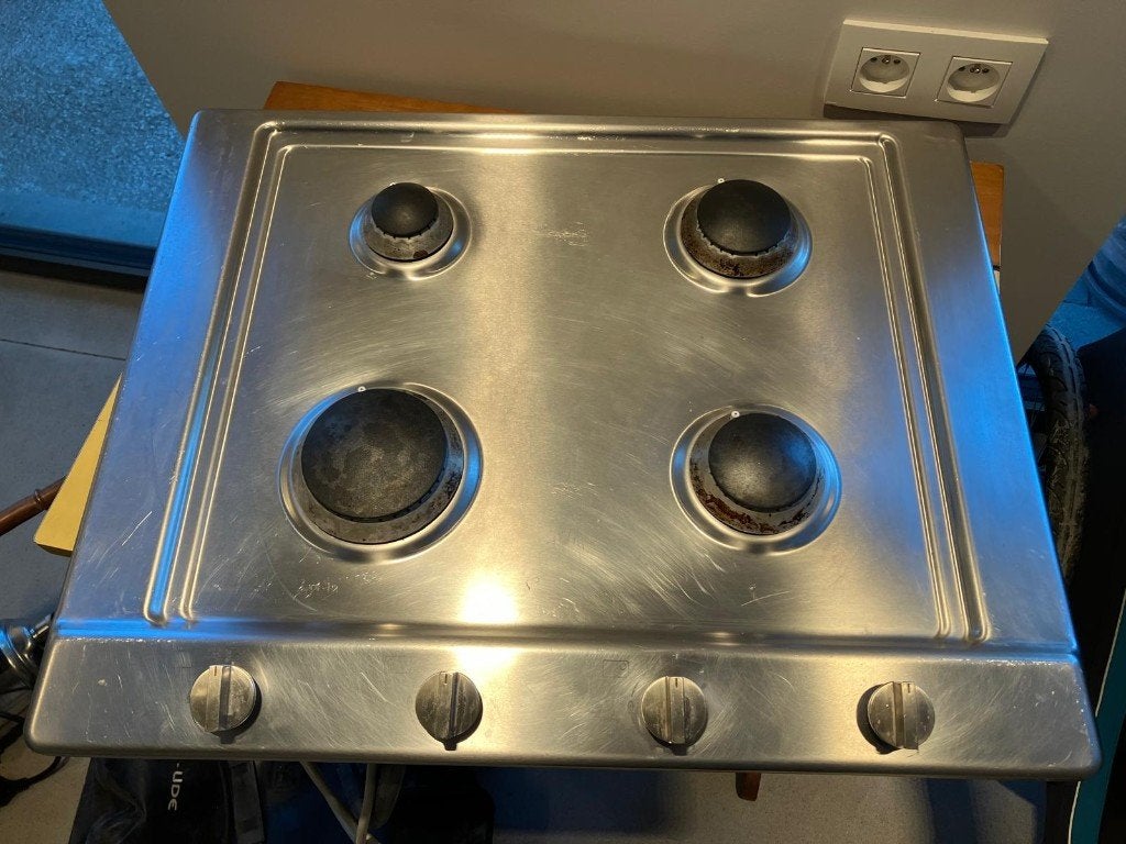 Gasfornuis Miele, Elektronische apparatuur, Fornuizen, Ophalen, Gebruikt, 60 cm of meer, 4 kookzones