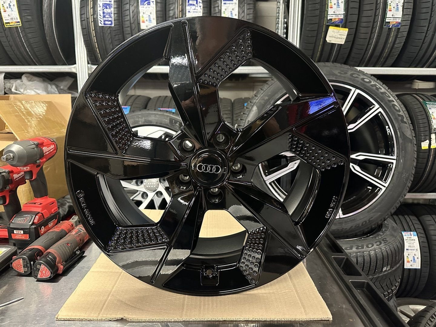 NIEUW 19inch Audi VW Seat Skoda BMW Rotor Style Velgen 5x112, Neuf, Pneus et Jantes, Véhicule de tourisme, -