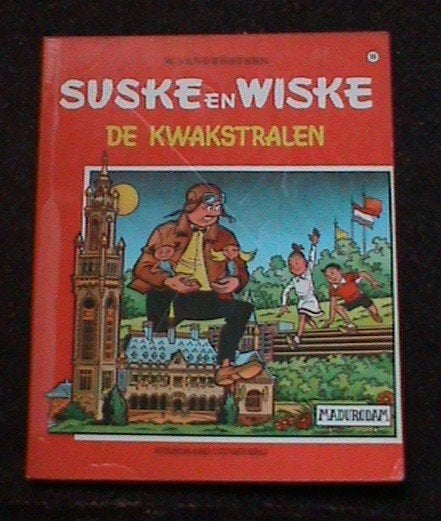 Suske en Wiske De kwakstralen 1e druk 1969, Une BD, Enlèvement ou Envoi, Utilisé