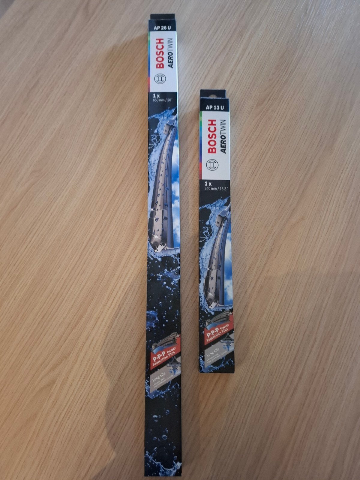 Nieuw; Bosch ruitenwissers AP 13 U en AP 26 U U, Ophalen, Nieuw
