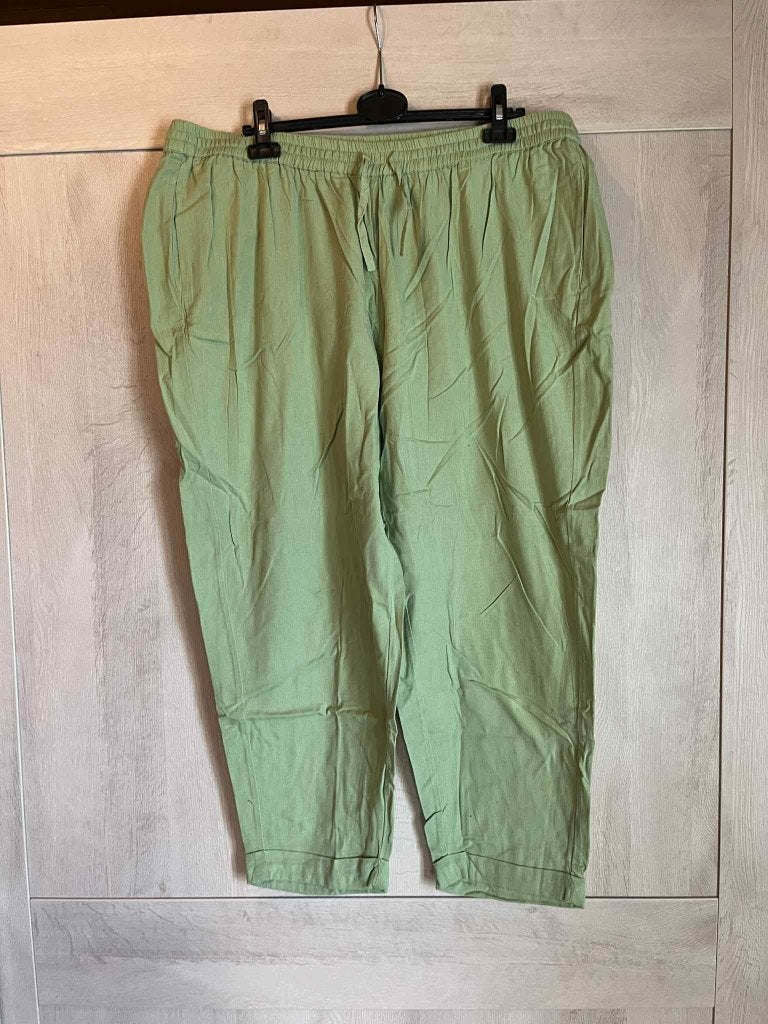 driekwart fransa lichtgroen 50 met rekker, Kleding | Dames, Grote Maten, Fransa, Ophalen of Verzenden, Gedragen, Broek of Spijkerbroek