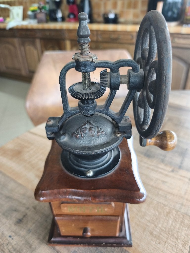 koffiemolen, Enlèvement, Utilisé, Moulin à café