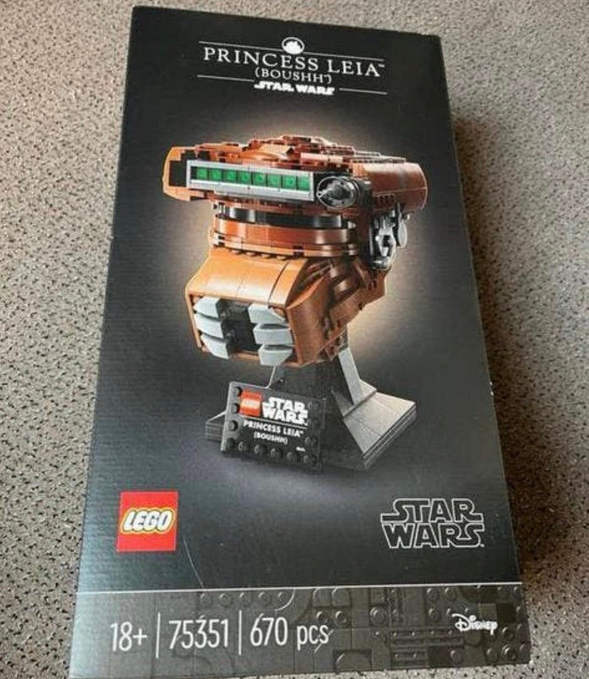 Lego 75351 Star wars princess leia helmet (Retired/Sealed), Ophalen, Star Wars, Lego, Nieuw
