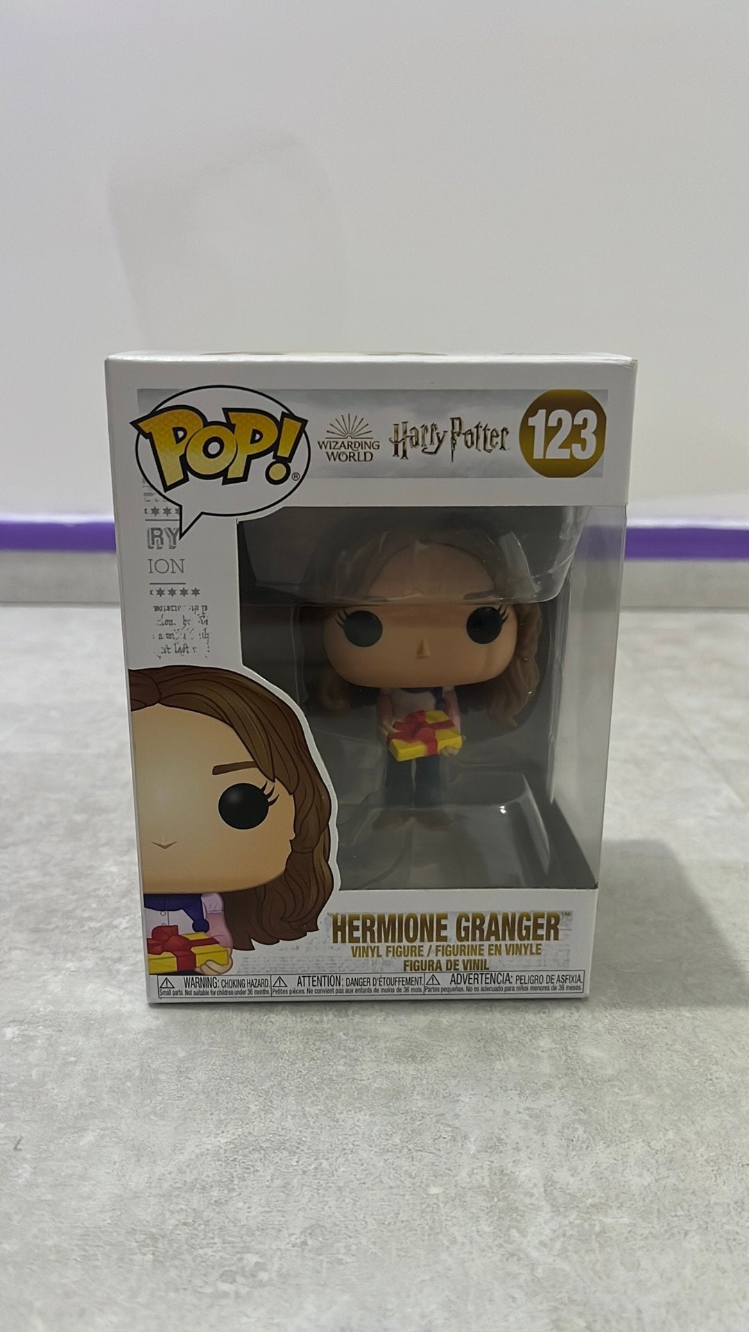 Funko pop Hermione granger 123, Verzamelen, Ophalen of Verzenden, Zo goed als nieuw