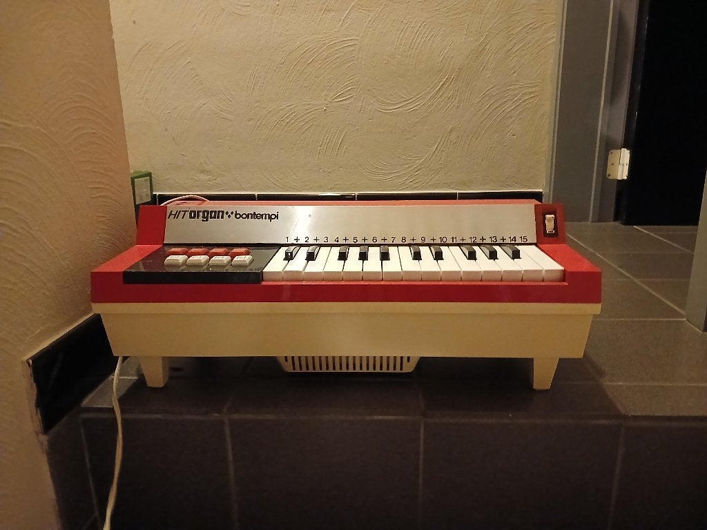 Electrisch orgel  merk Bontempi, Muziek en Instrumenten, Orgels, Ophalen, Gebruikt, Orgel