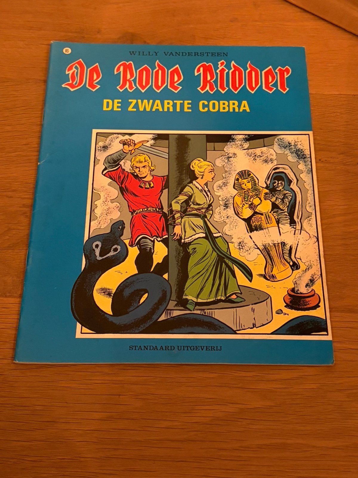 De Rode Ridder - 85 - De zwarte cobra, Eén stripboek, Ophalen of Verzenden, Gelezen