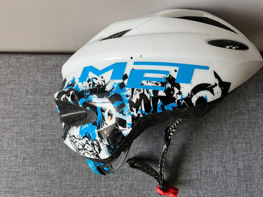 fietshelm, Vélos & Vélomoteurs, Enlèvement ou Envoi, Comme neuf, Garçon ou Fille, MET