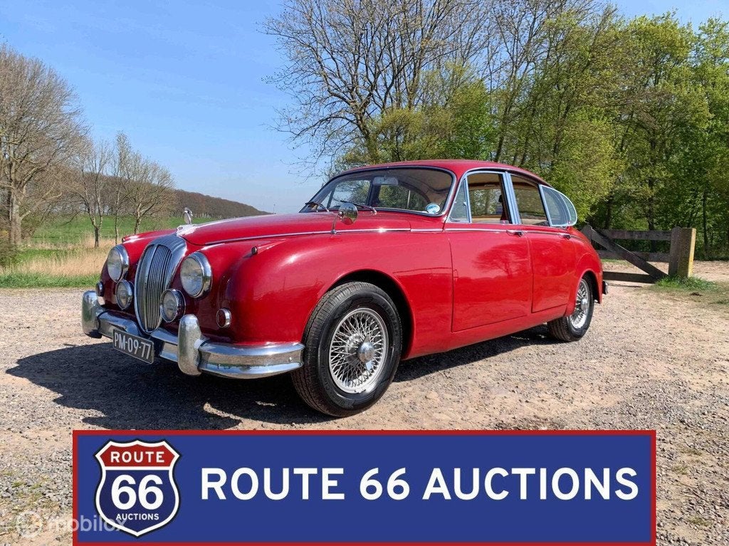 Daimler V8 | 1963 | Route 66 Auctions, Overige merken, Zwart, Bedrijf, Handgeschakeld