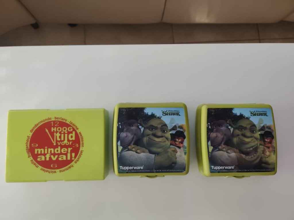 3 brooddozen, Ophalen of Verzenden, Zo goed als nieuw