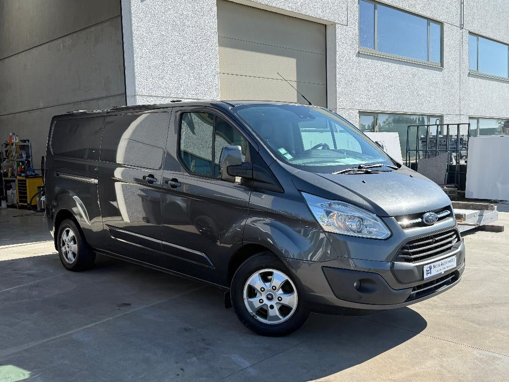 Ford Transit Custom Autom. Camera,Trekhaak, PDC, Full Option, Auto's, Bestelwagens en Lichte vracht, Stof, 1995 cc, 4 cilinders