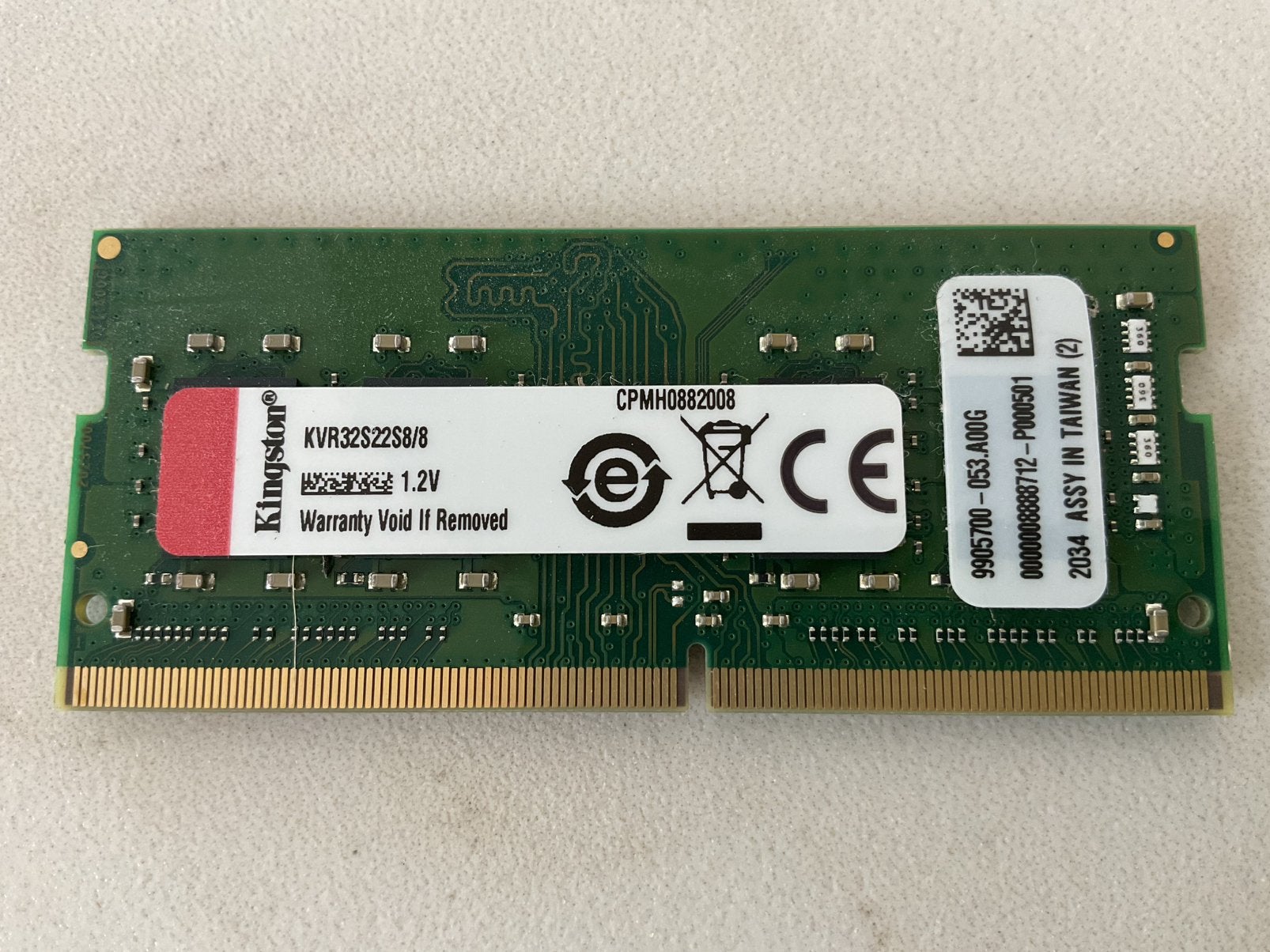 8GB DDR 4 ramgeheugen, Computers en Software, RAM geheugen, Ophalen of Verzenden, Zo goed als nieuw, DDR