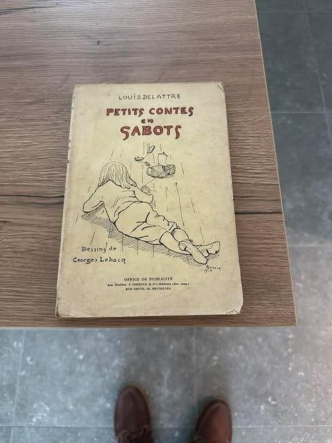 Louis Delattre petits contes sabots dessine Georges Lebacq, Enlèvement, Utilisé, Louis Delattre