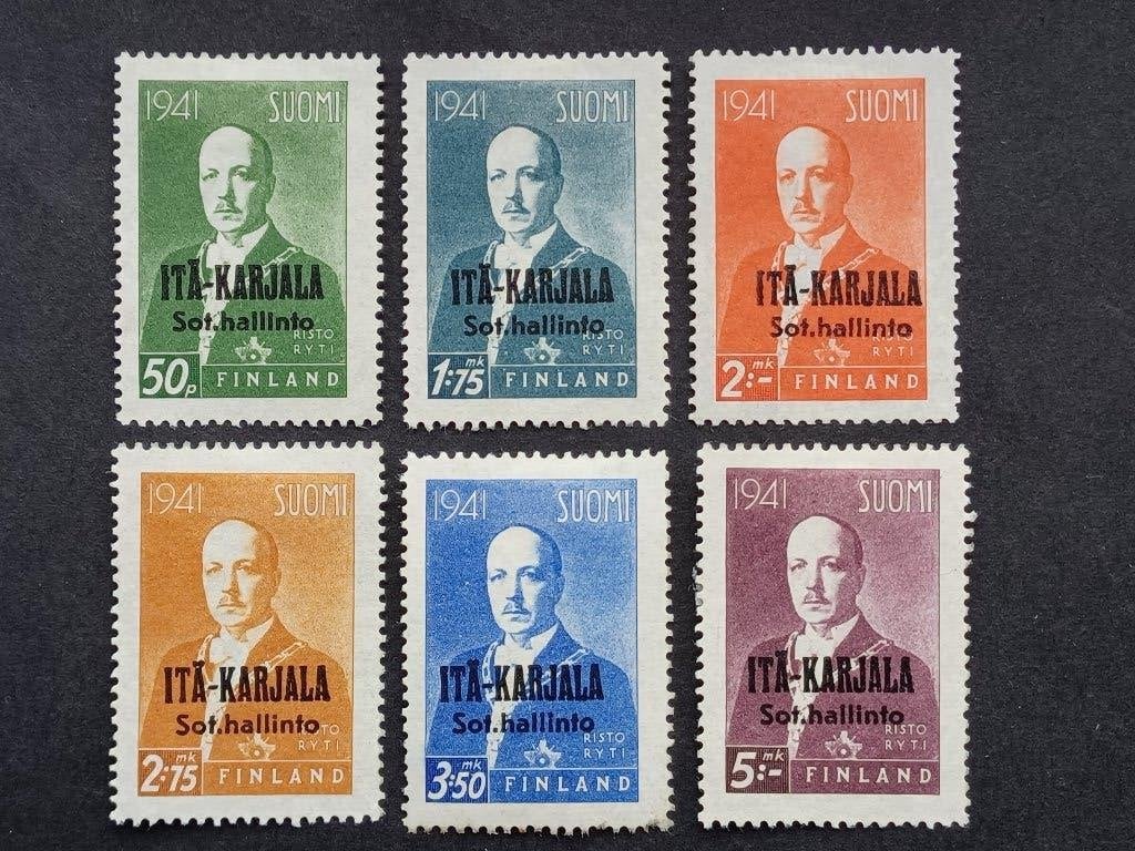 Finlande - Timbres de Karélie, Enlèvement ou Envoi, Finlande