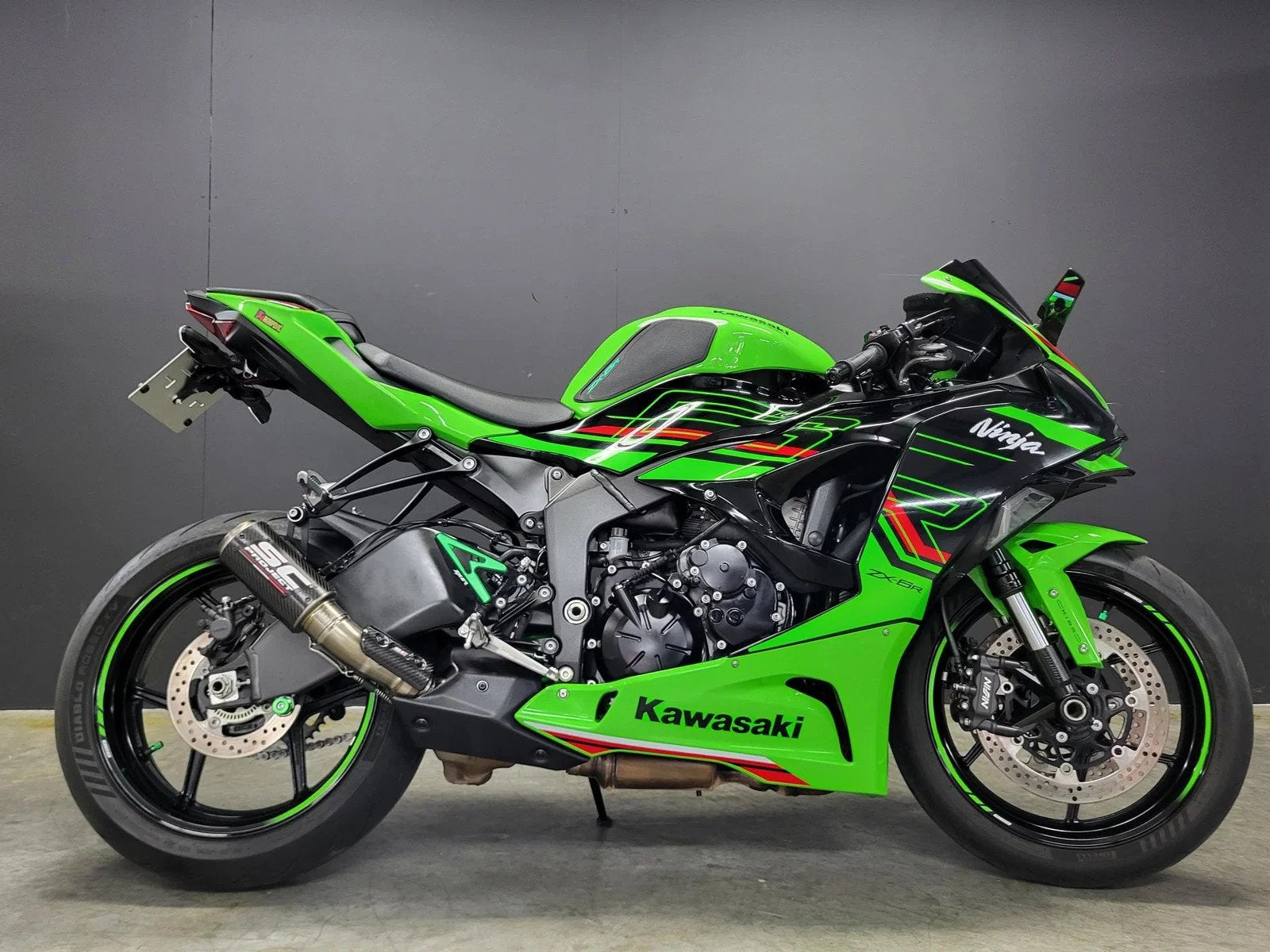 Kawasaki ZX-6R legendarische 636 leuke accessoires, Entreprise, Occasion, Plus de 35 kW, Autre