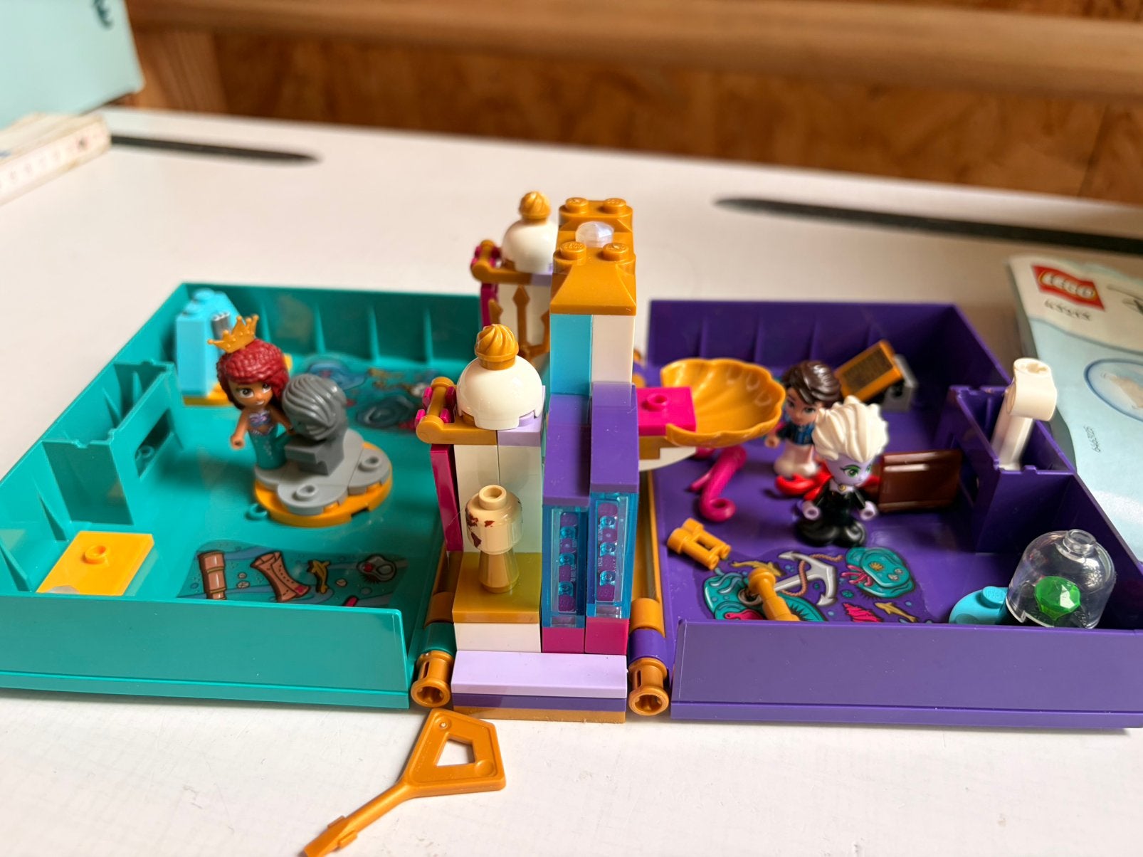 Lego Disney Princess, le livre d'histoires, Enfants & Bébés, Enlèvement ou Envoi, Comme neuf, Lego, Disney