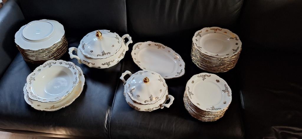 1880 - 1903 Bavaria Charles Field Haviland servies 12 delig, Ophalen