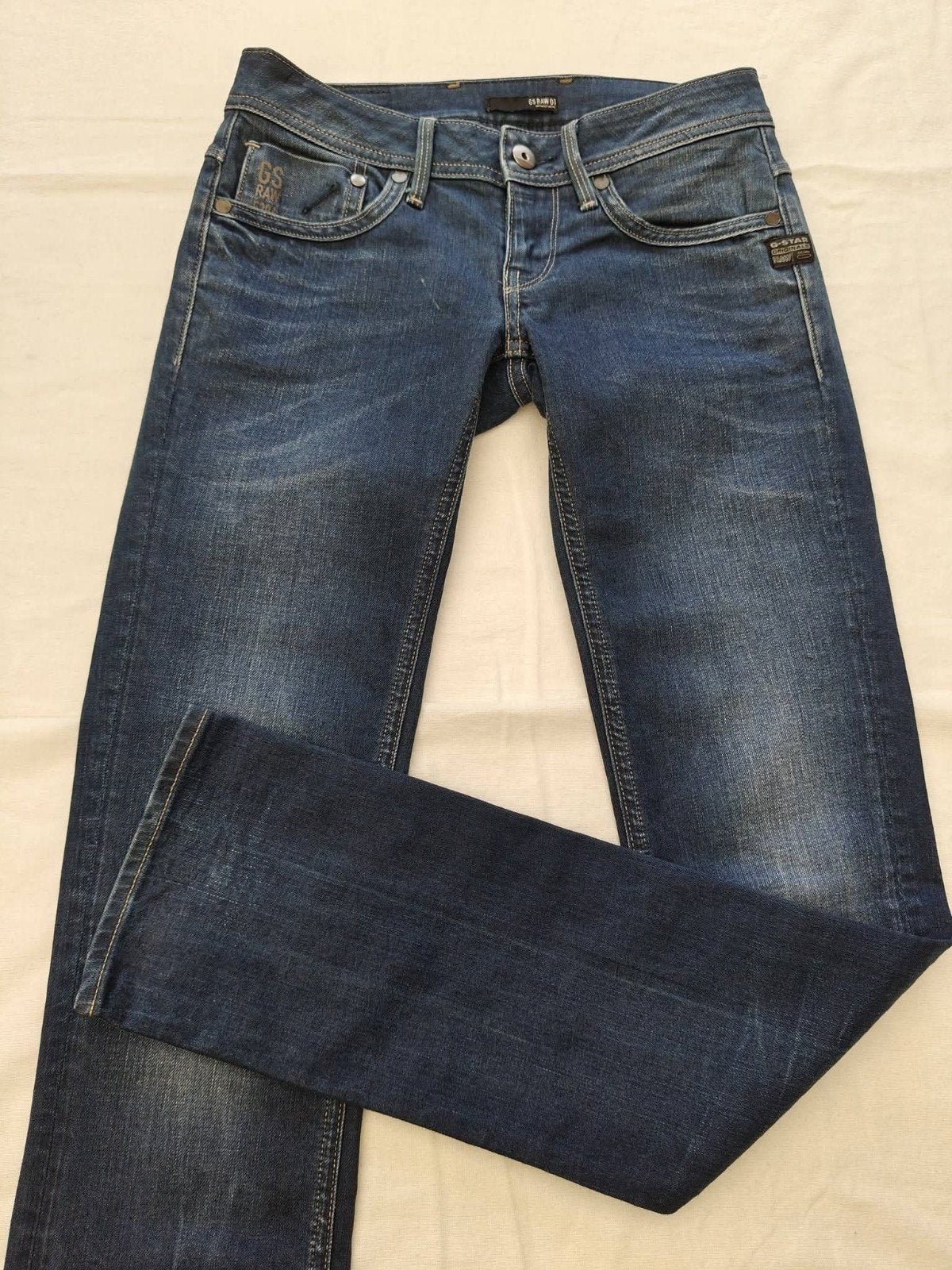 Jean G-Star RAW 5204 – W25 L32 – bleu denim, Kleding | Dames, Spijkerbroeken en Jeans, Blauw, G star, Ophalen of Verzenden, Zo goed als nieuw