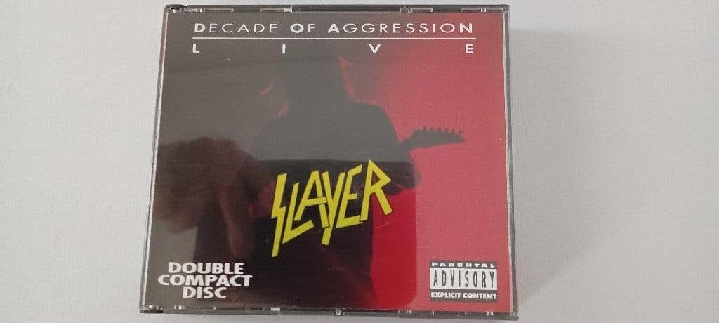 Cd SLAYER live Decade of Aggression 1991, CD & DVD, Enlèvement ou Envoi, Album live, Comprend un livret, Comme neuf