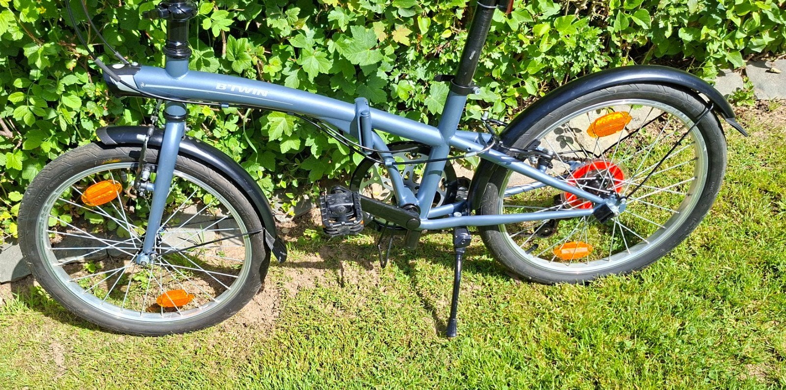 Vélo pliable btwin 6 vitesses excellent état, Fietsen en Brommers, Fietsen | Vouwfietsen, Ophalen, Zo goed als nieuw, Totaal opvouwbaar