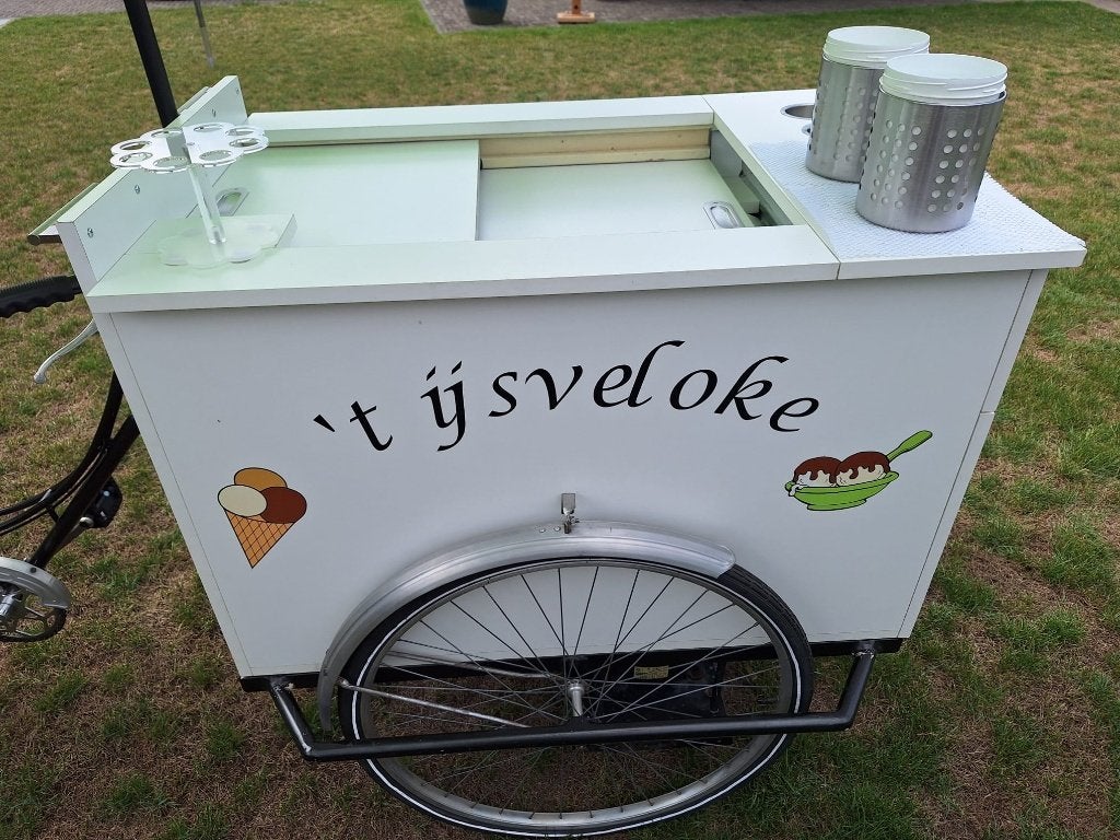 Zelfgebouwde ijsfiets - Ideaal voor ijszaak of evenement, Enlèvement, Utilisé, Overige merken