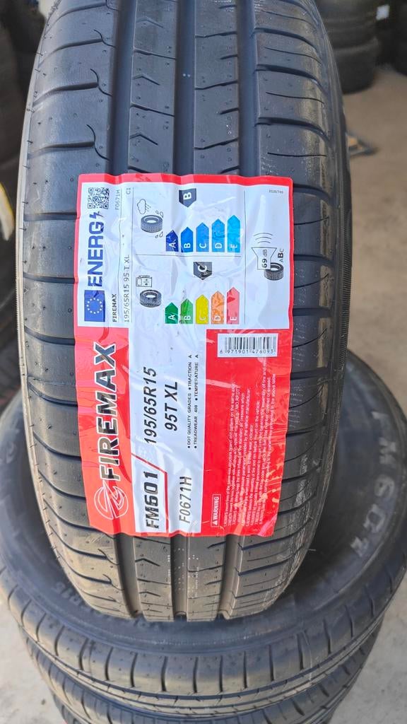195/65r15 95t firemax 70€ per stuk met montage en balanceren, Ophalen